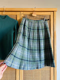 Gonna kilt tartan azzurro/verde
