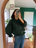 Camicia Gilbi Ralph Lauren verde bottiglia