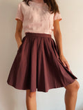 Gonna stock Benetton a ruota marrone