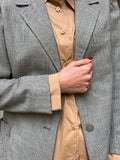 Blazer grigio principe di Galles