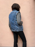 Gilet jeans imbottito Roy Rogers
