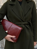 Cappotto sartoriale verde militare