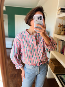 Camicia Gilbi Ralph Lauren tartan rosa
