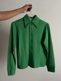 Camicia verde anni 70