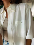 Camicia bianca Lacoste