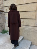 Cappotto sartoriale marrone