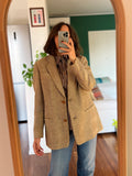 Blazer principe di Galles color miele