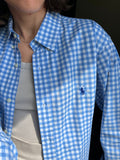 Camicia Ralph Lauren quadretti azzurri