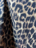 Scrunchie cotone leopardato