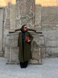 Cappotto sartoriale verde militare