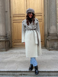 Cappotto sartoriale sfumato grigio