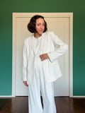 Blazer sartoriale bianco
