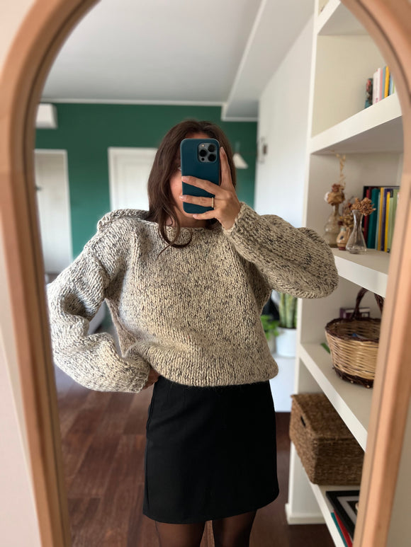 Maglione mélange pesante