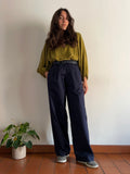 Primo Pantalone blu di cotone