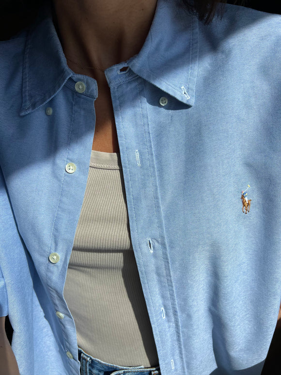 Camicia Ralph Lauren azzurra
