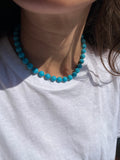Collana perle turchesi