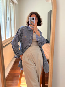 Camicia Ralph Lauren blu a righe
