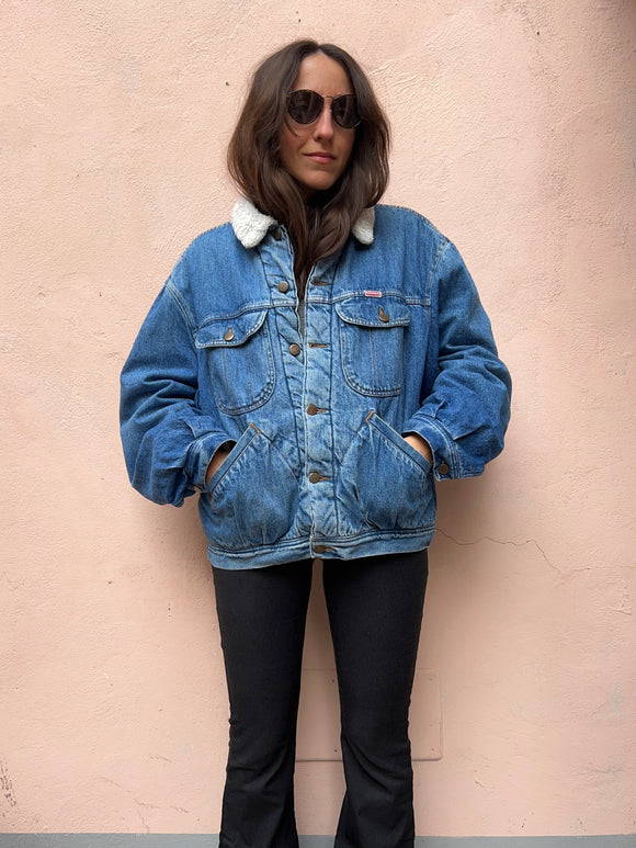 Giacca jeans imbottita Cover