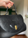 Borsa semirigida pelle martellata