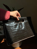 Borsa marrone cocco