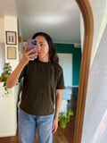 T-shirt luccicante verde