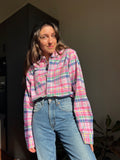 Camicia Ralph Lauren tartan rosa