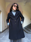 Cappotto nero anni 60