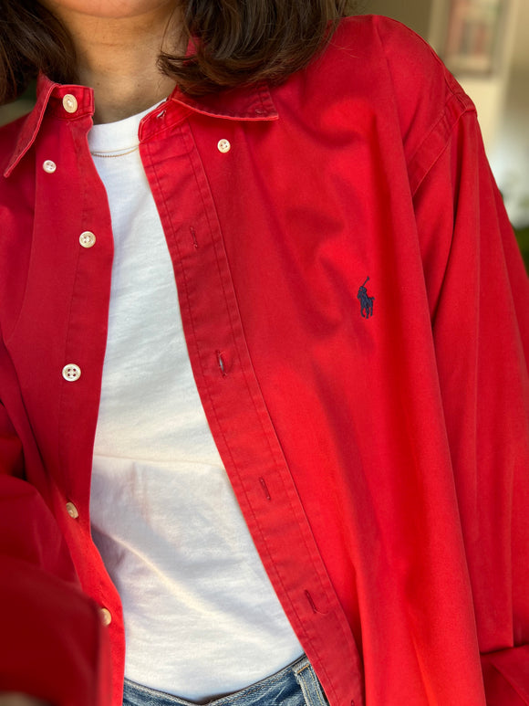 Camicia Ralph Lauren rossa