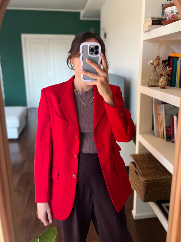 Blazer rosso
