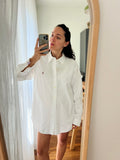 Combo pareo + camicia Ralph Lauren • pavone panna