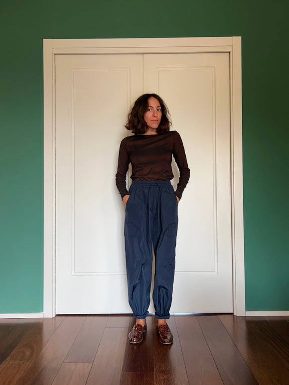 PRE ORDINE • Pantalone cargo blu