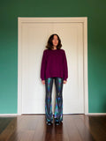 Pantalone a zampa holographic