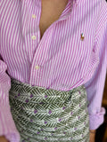 Combo pareo + camicia Ralph Lauren • malva e verde
