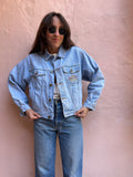 Giacca jeans chiara Mash