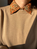 Camicia indiana modello maschile ruggine