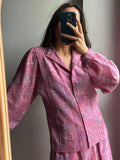 Completo rosa e lilla