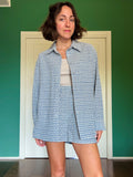 Camicia sartoriale sangallo denim