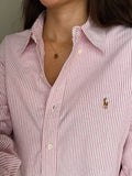 Camicia Ralph Lauren righe rosa