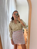 Combo pareo + camicia Ralph Lauren • fiorellini e beige