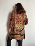 Cardigan cachemire bordeaux