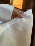 Combo pareo + camicia Ralph Lauren • bianco e senape