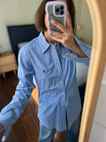 Camicia Ralph Lauren azzurra righe