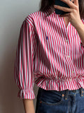 Camicia Gilbi Ralph Lauren righe rosse