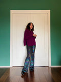 Pantalone a zampa holographic