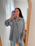 Camicia Ralph Lauren pied de poule blu