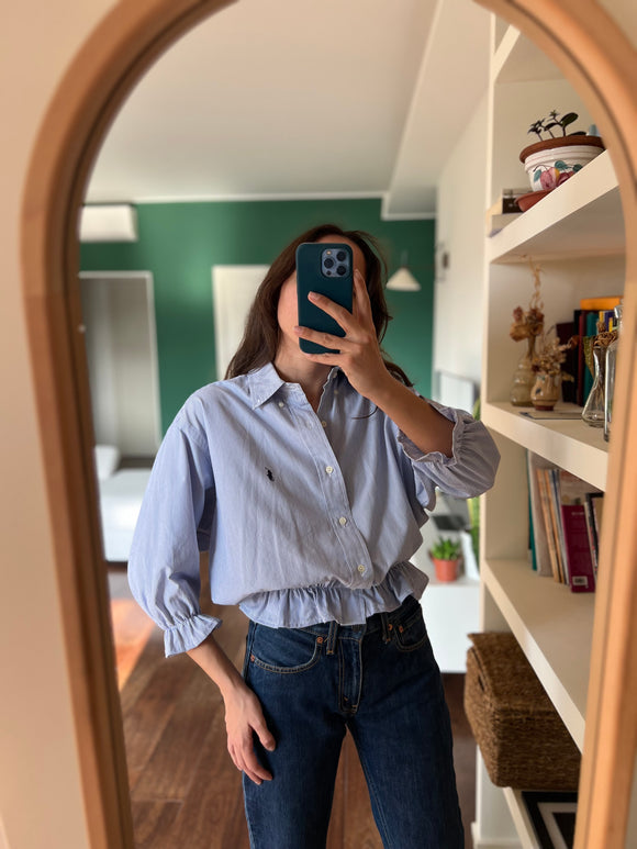 Camicia Gilbi Ralph Lauren righe indaco