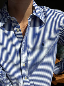 Camicia Ralph Lauren righe blu