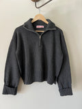 PRE ORDINE • Maglione polo mezza zip • vari colori