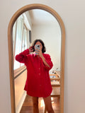Combo pareo + camicia Ralph Lauren • rosso e blu