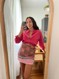 Combo pareo + camicia Ralph Lauren • fuxia